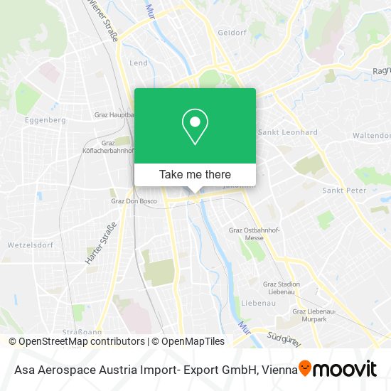 Asa Aerospace Austria Import- Export GmbH map