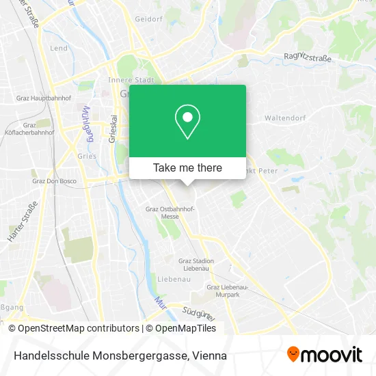 Handelsschule Monsbergergasse map