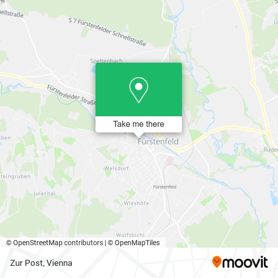 Zur Post map