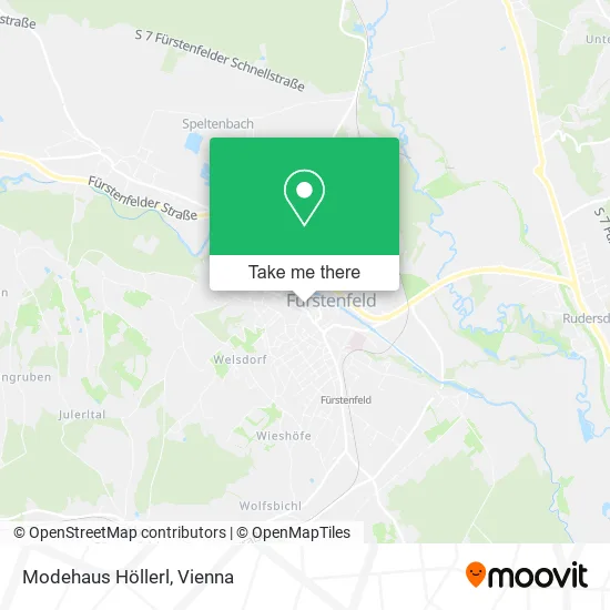 Modehaus Höllerl map