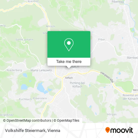 Volkshilfe Steiermark map