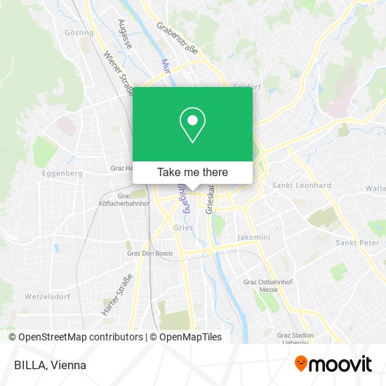 BILLA map