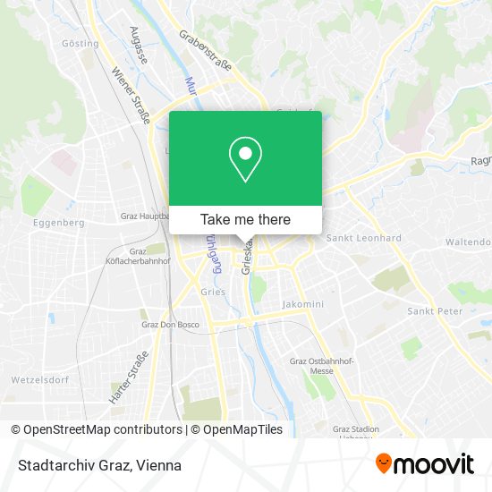 Stadtarchiv Graz map