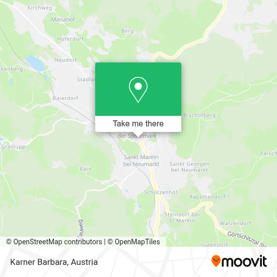 Karner Barbara map
