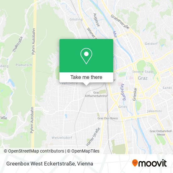 Greenbox West Eckertstraße map