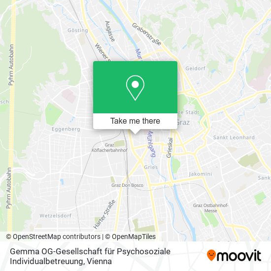 Gemma OG-Gesellschaft für Psychosoziale Individualbetreuung map