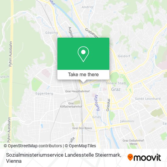 Sozialministeriumservice Landesstelle Steiermark map