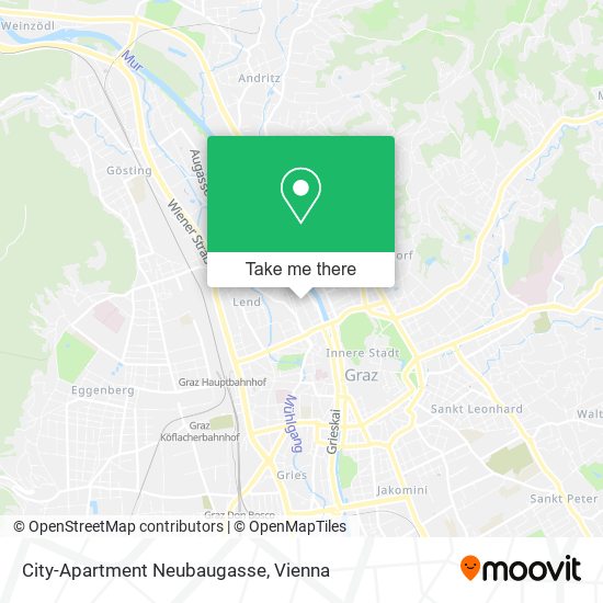 City-Apartment Neubaugasse map