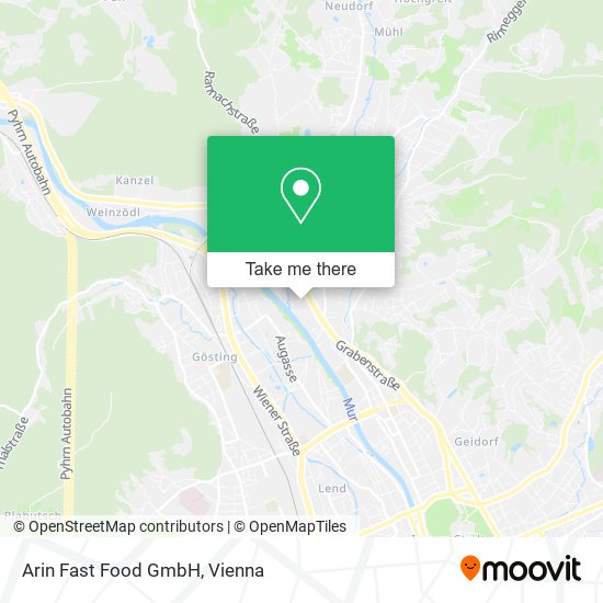 Arin Fast Food GmbH map