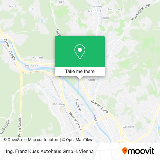 Ing. Franz Kuss Autohaus GmbH map