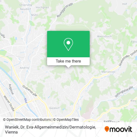 Waniek, Dr. Eva-Allgemeinmedizin / Dermatologie map