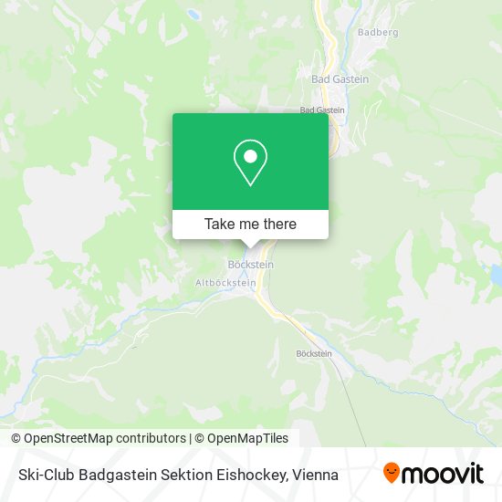 Ski-Club Badgastein Sektion Eishockey map