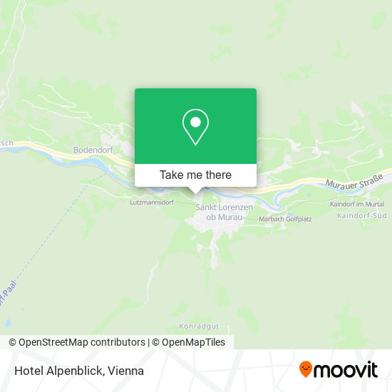 Hotel Alpenblick map