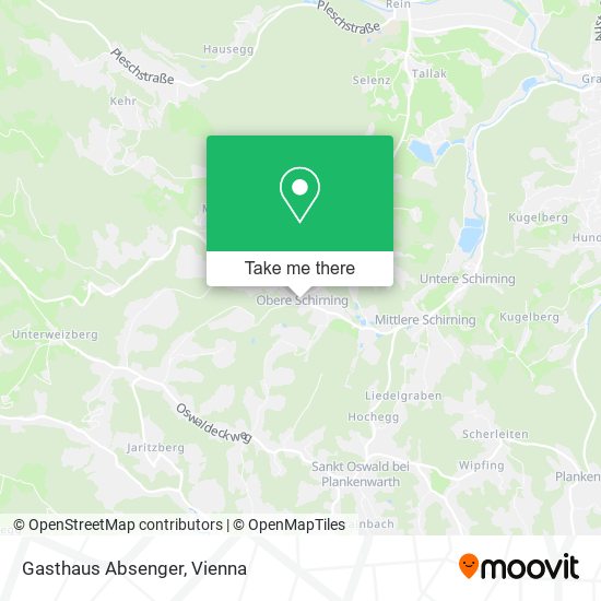 Gasthaus Absenger map