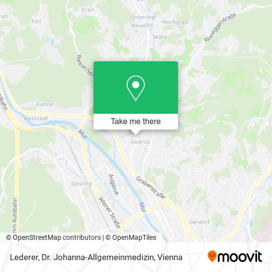 Lederer, Dr. Johanna-Allgemeinmedizin map