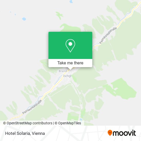 Hotel Solaria map
