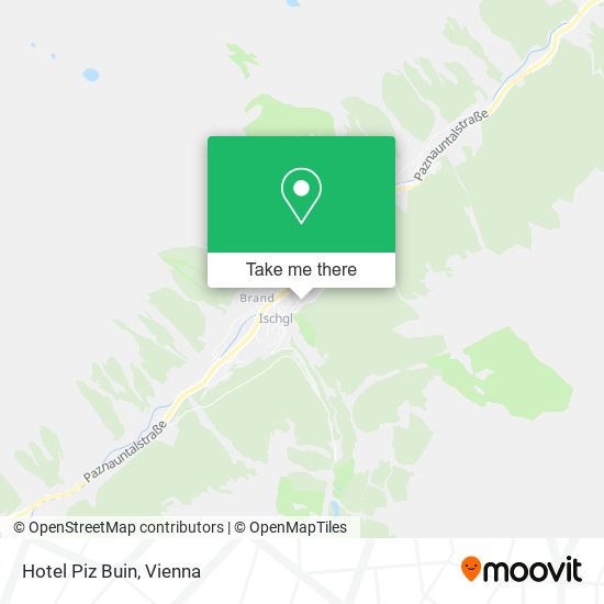 Hotel Piz Buin map