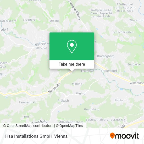 Hsa Installations GmbH map