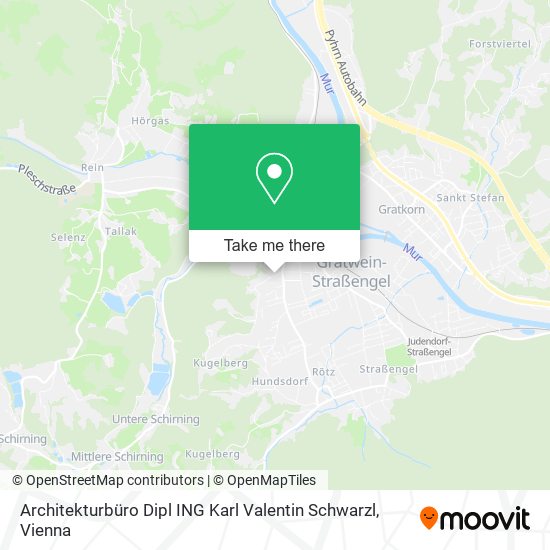 Architekturbüro Dipl ING Karl Valentin Schwarzl map