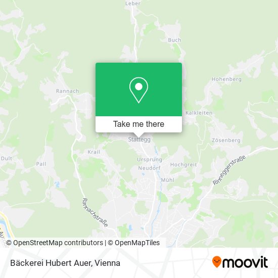 Bäckerei Hubert Auer map
