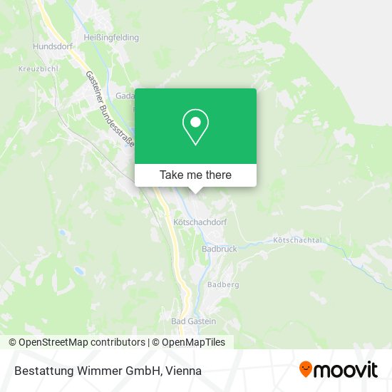 Bestattung Wimmer GmbH map