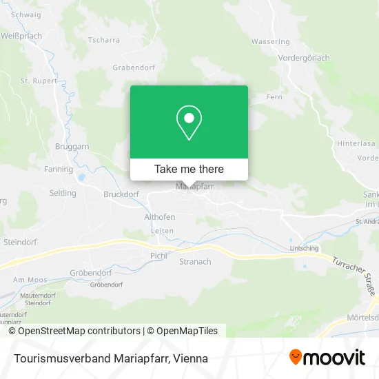 Tourismusverband Mariapfarr map