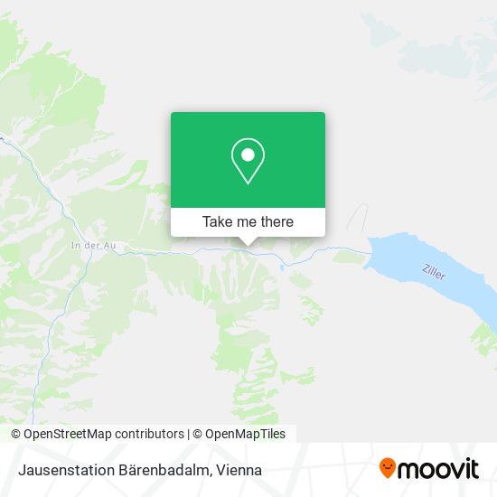 Jausenstation Bärenbadalm map