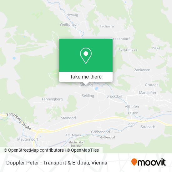 Doppler Peter - Transport & Erdbau map