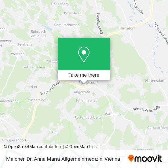 Malcher, Dr. Anna Maria-Allgemeinmedizin map