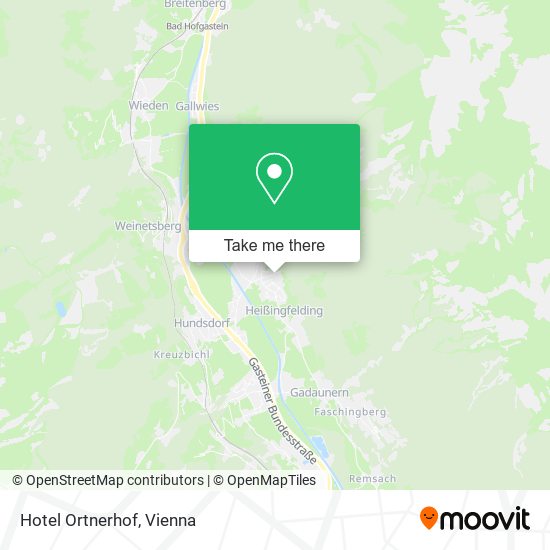 Hotel Ortnerhof map