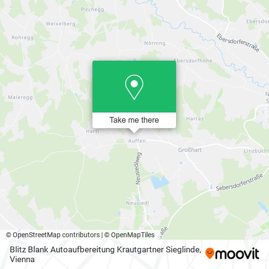 Blitz Blank Autoaufbereitung Krautgartner Sieglinde map