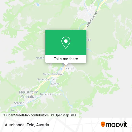Autohandel Zeid map