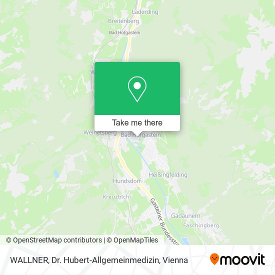 WALLNER, Dr. Hubert-Allgemeinmedizin map