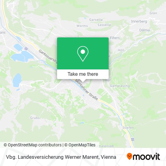 Vbg. Landesversicherung Werner Marent map