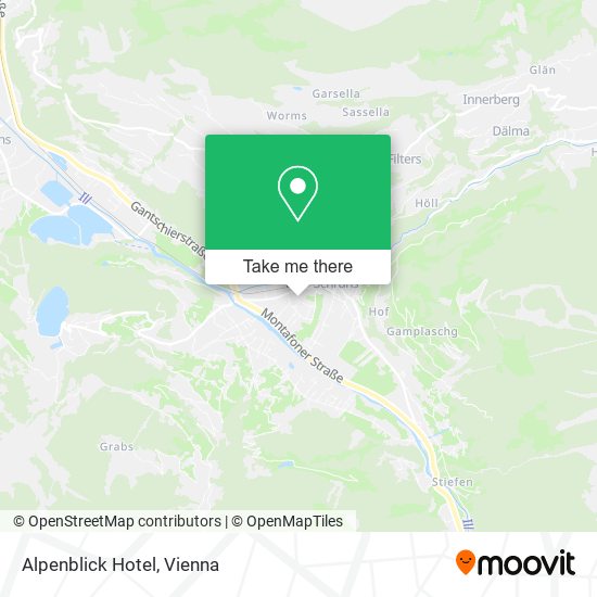 Alpenblick Hotel map