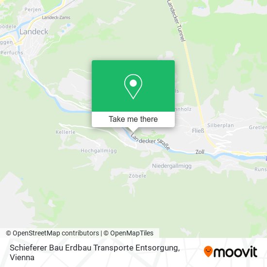 Schieferer Bau Erdbau Transporte Entsorgung map