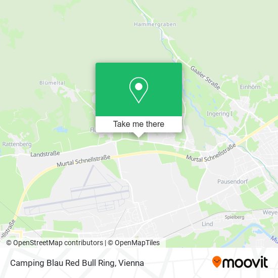 Camping Blau Red Bull Ring map