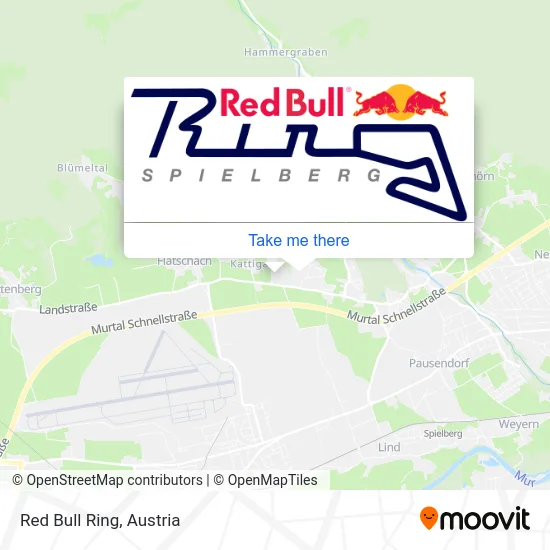 Red Bull Ring map
