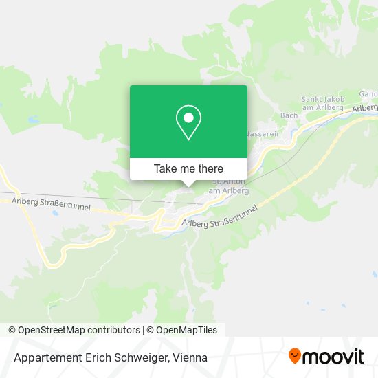 Appartement Erich Schweiger map