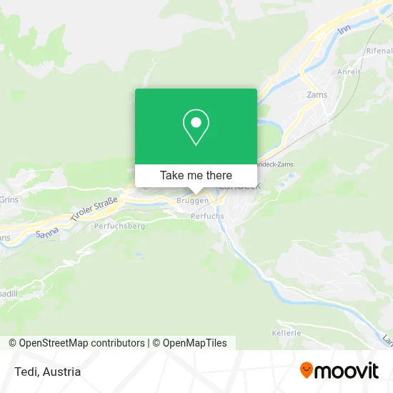 Tedi map
