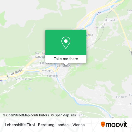 Lebenshilfe Tirol - Beratung Landeck map