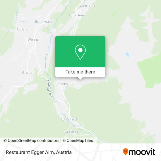 Restaurant Egger Alm map