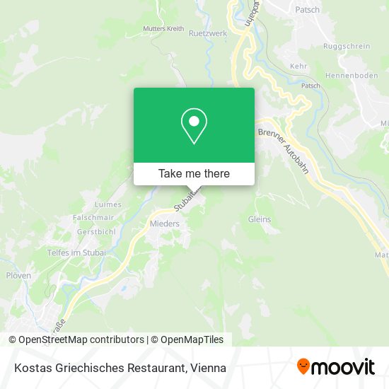 Kostas Griechisches Restaurant map