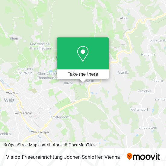 Visioo Friseureinrichtung Jochen Schloffer map
