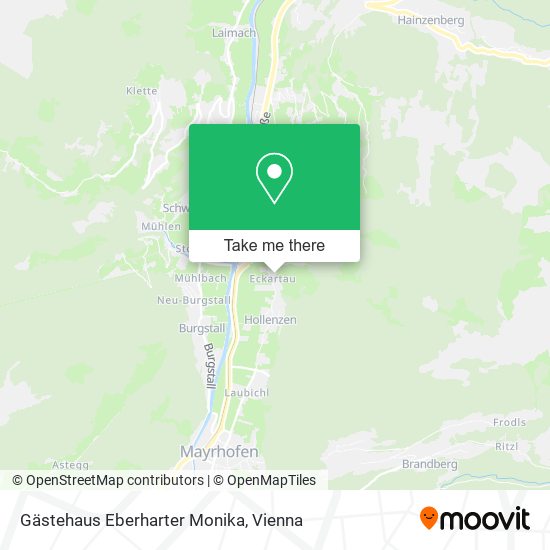 Gästehaus Eberharter Monika map