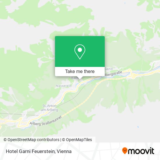 Hotel Garni Feuerstein map