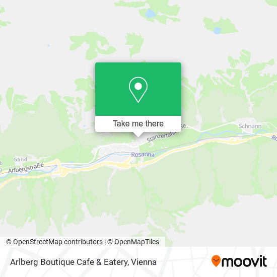 Arlberg Boutique Cafe & Eatery map
