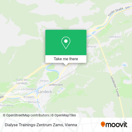 Dialyse Trainings-Zentrum Zams map