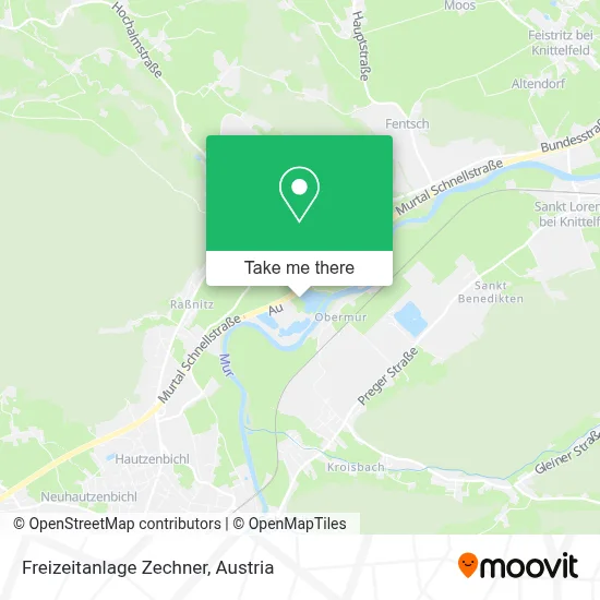 Freizeitanlage Zechner map