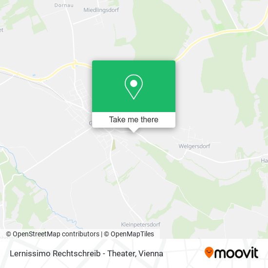 Lernissimo Rechtschreib - Theater map